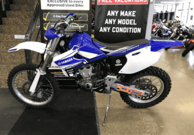 
								1999 Yamaha WR400F full									