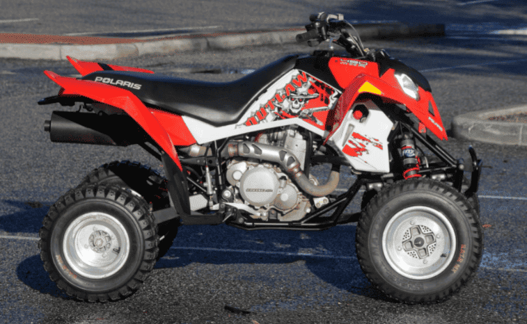 
								2008 Polaris OUTLAW 450 MXR full									